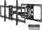 VEVOR Soporte de Pared para Televisores de Pantalla de 37-90 Carga de 75 kg Soporte de Acero al Carbono Inclinable y Giratorio VESA Máximo 600x400 mm con 4 Brazos Articulados para Casa Oficina