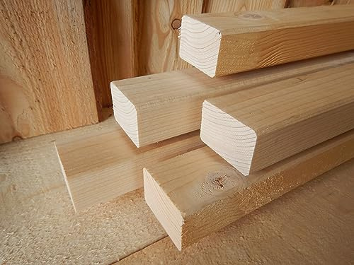 Fichte 60x40mm KVH Nsi gehobelt KANTHOLZ BALKEN SCHALUNG HOLZ BAUHOLZ 240cm LÄNGE (8)