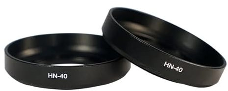 HN-40 HN40 46 mm Gegenlichtblende mit Bajonettverschluss aus Metall, for Nikon Z Mount Z50 Z DX 16-50 mm F3.5-6.3VR Kameraobjektive