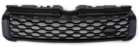 Kühlergrill Schwarz ABS Auto Styling Front Upper Mesh Grille Für Land Für Rover Für Range Für Rover Für Evoque 2010 2011 2012 2013 2014 2015 2016 2017 2018 Lüftungsgitter