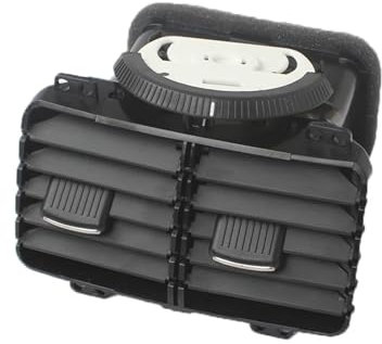 Rejilla Aire Acondicionado Coche Para VW Para Golf 6 Para GTI MK6 Para Jetta MK5 2006-2010 2011 Consola Apoyabrazos Central Trasero Salida Ventilación Aire Acondicionado 1K0819203 Salida Aire Coche