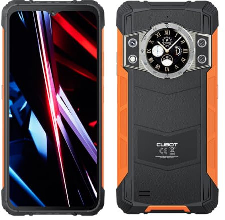 Cubot Kingkong ACE 3 - 6.5 Inch FHD+ 90Hz Smartphone, 8GB and 256GB, 100MP Camera, 5100mAh Battery, Android 14, OctaCore Processor, Black