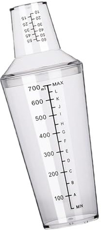 Cocktail-Shaker-Set, Barkeeper-Shaker Im Scale-Design, 700 Ml, für Milk Tea Shop