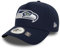New Era Seattle Seahawks 9Forty E-Frame Cap Snapback gebogener Schirm Teamlogo American Football blau - One-Size