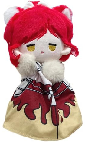 Fairy Tail Anime Handpuppen for Adults Anime Dekoration Lucy Heartfilia Erza Scarlet Plüsch Figur Niedliches Handpuppen Cartoon Plush Dekoration 25CM