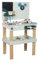 Kinder Werkbank aus Holz, 45 x 28 x 77 cm, mit Werkzeugen und Zubehör, Kinderwerkstatt