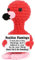 TELAIN Flamingo Häkeldeko, Inspirierende Handgemachte Flamingo Figur, Motivierende Schreibtischdekoration Für Positive Stimmung, Perfektes Geschenk Für Kollegen Und Freunde