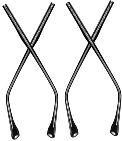 SEWOART Eyeglasses Screw Kit Repair and Replace Temple Arms Metal Frame Glasses Legs Flat Convex Tooth Easy Repair