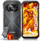 DOOGEE S cyber Rugged Smartphone, 20GB RAM + 256GB ROM, 10800mAh Telefono Indistruttibile, 6.58”FHD Cellulare Indistruttibile, 50MP+16MP+5MP Android 14 Face ID/Fingerprint/NFC/OTC/GPS, Nero Argento