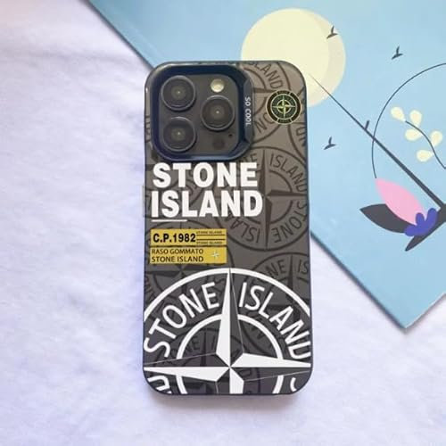 Générique Coque pour iPhone Stone Island Noir1 (iPhone 13)