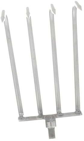 Didiseaon Râteau Aquatique INOX Dents Portable Outil Désherbage Étang pour Entretien Bassin