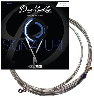 Dean Markley 2505B Jeu de cordes pour Guitare électrique Nickel Steel Medium 11-52