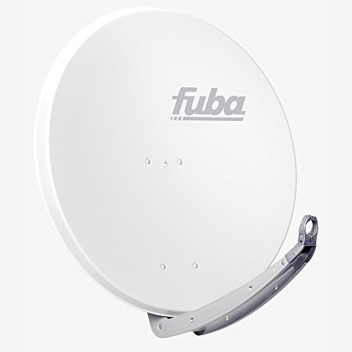 Fuba DAA 850 W Aluminium-Satelliten-Parabolantenne (39,53 dB) weiß