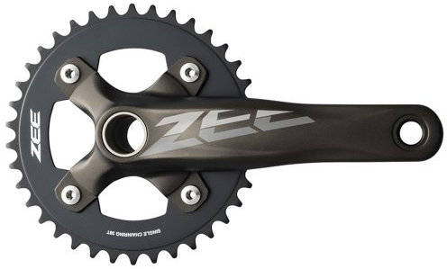 SHIMANO FC-M645 Zee 10-Gang Kurbelgarnitur (175 mm, 36T mit 83 mm Tretlager)
