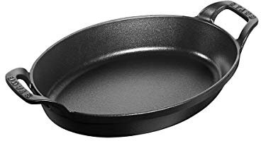 Staub Auflaufformen Stapelbare Auflaufform 21cm schwarz
