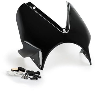 Puig 1516 N Black Vision semi-Fairing Windschutzscheibe für 20,3 cm rund Scheinwerfer