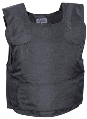 Commando Industries Stichschutzweste mit Metalleinlage (Schwarz/3XL)