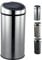 MSV Cubo de Basura INOX Touch 30 L, Antracita, Plateado