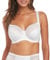 Fantasie Women's Illusion Underwire Side Support Full Coverage Bra, White, 30DD