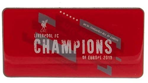Liverpool FC Champions Of Europe Fridge Magnet (One Size) (Red)