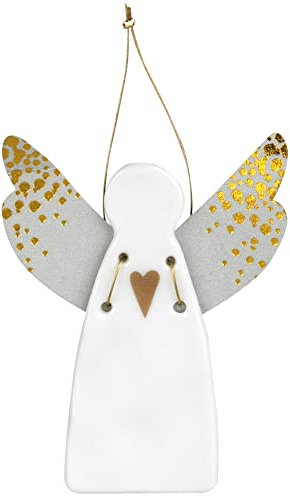 Räder [A] Schutzengel Mini Herz Gold 4,5x5,5cm