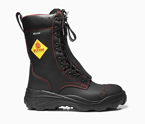ELTEN Euro Proof GTX F2A - Stivali da pompiere, modello 2, Nero , 39 EU