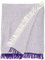 Martina Home Spiga vielseitiger Schal, 80% Baumwolle, 20% Polyester, Roh/Lila 260 Length x 300 Width cm