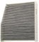 KAMOKA Filtro Aria abitacolo Filtro per polveri fini (PM 2.5), Filtro al carbone attivo, con effetto antiallergico, con effetto antibatterico, con azione fungicida 6080084