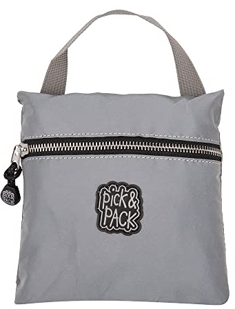 Pick & Pack Unisex-Schutztaschenhülle, Sichtgrau, Einheitsgröße