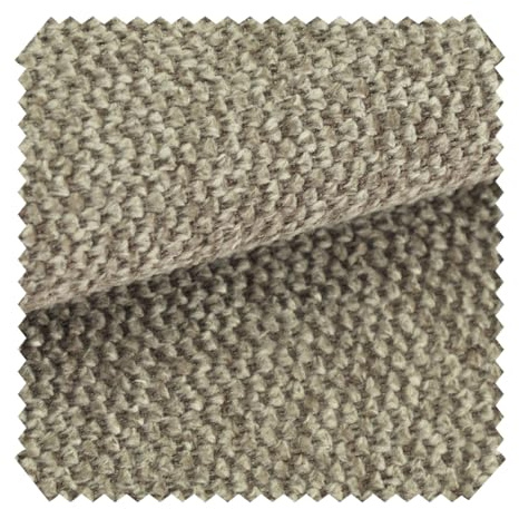 novely® MATERA - Grob Gewebter Mélange Möbelstoff - UV-Beständiger Polsterstoff - Pflegeleichte Meterware 1lfm | Farbe: 18 Beige