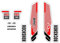 Adesivi compatibili con forcella bici Rock Shox BMC Sid 29''