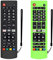AIYAAIYA Juego de 2 Fundas Protectoras de Silicona para LG AKB75095307 AKB75375604 AKB74915305 Control Remoto, Anti-perdida para Mando a Distancia LG Smart TV (Resplandor Verde + Negro)