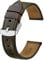 BISONSTRAP Uhrenarmband 22mm, Premium Leder Uhrenarmbänder für Herren und Frauen-Antike Bronze/Silberne Schnalle