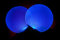 mlnyitus [ Round ] Blue Star-Lord Decorations Batman led Light Flexible Helmet Lights Cosplay DIY kit RGB Superhero for Men Gifts