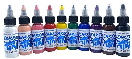 Pack 10 Peintures pour Cuir - 30ml | SneakArts