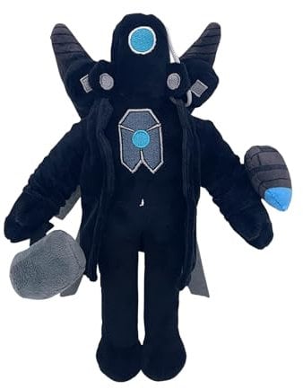 Super JAKES Skibidi Toiletten-Plüschtier,lustige gefüllte Anime-Skibidi-Toiletten-Plüschpuppen,Sammlergeschenke für Kinder,Fans und Erwachsene zum Geburtstag(Upgrade Titan Cameraman)