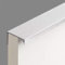 Poignées de Meuble,Poignée Profil en Alliage D'aluminium,Poignée Invisible,Poignet de Meuble de Cuisine,Boutons de Portes,pour Maison Placard Meuble,Avec Vis,Personnalisable (400mm(15.74in),Silver)