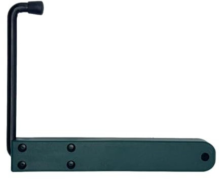 Fermapersiana piemonte FP24 blocca anta fermo imposta ferma imposta ferma persiane fermapersiane blocca ante modello con gancio lungo (Verde)