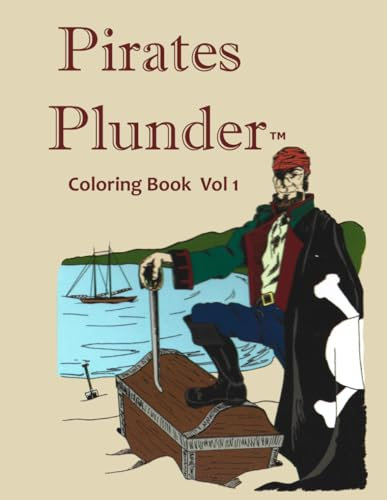 Pirate's Plunder: Adult Coloring Book