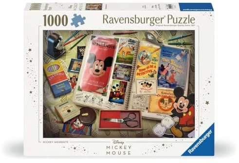 Ravensburger Puzzle 12000841-1950 Mickey Moments - 1000 Teile Disney Puzzle für Erwachsene und Kinder ab 14 Jahren