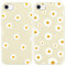 Foonary 2 Pack Floral Phone Case Compatible with iPhone 8/SE 2022/7/SE 2020 4.7,Slim Soft Silicone with Flowers Design Aesthetics Pattern, Shockproof Bumper Protector Matte Cover for iPhone 7 Daisy