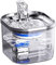 OWill Cat Water Fountain for Drinking - 2L Pet Fountain for Dogs, Super Silent - White