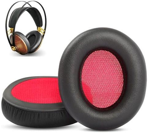 ACCOUTA Ohrpolster Kissen Kompatibel mit Meze 99 Classics Meze 99 Neo Kopfhörer Ohrpolster Ersatz mit Weicherem Proteinleder und Memory-Schaum