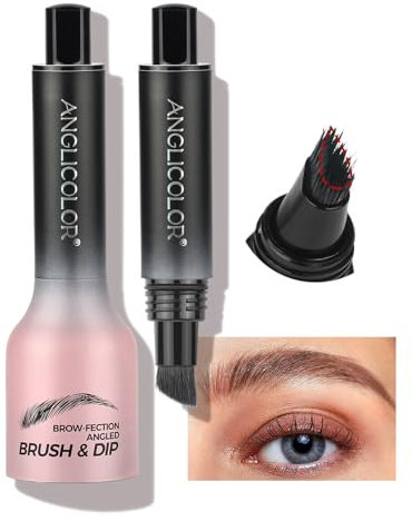 Augenbrauenstift Härchenzeichnung,Microblading Augenbrauenstift Wasserfest Langanhaltenden,3D Eyebrow Pencil,Abgewinkelter Augenbrauen BüRste,Kann Leicht Natürliche Superfein Augenbrauenfarbe(03)