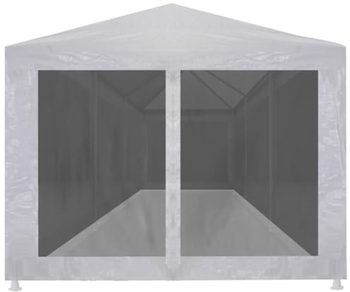 Küchenzelt Pavillon Weidezelt Pavillons - Partyzelt mit 8 Mesh-Seitenwänden 9 x 3 m für Terrasse Festival Garten Party