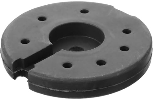CLISPEED Weighted Block Base for Table and Floor Lamps Iron Metal Base Weight 5.5 Inch Round DIY Heavy Chassis for Stable Desk Lamp Support and Assembly