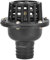 MEMEM Rückschlagventile Fußventil for Wasserpumpen, schwarzes PVC-Niederdruck-Flachrückschlagventil for Wasserventile von Fluidmaschinen, 1,5 Zoll/2 Zoll/2,5 Zoll/3 Zoll/4 Zoll(3 inch)