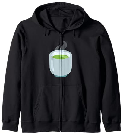 Matcha Teetasse ohne Henkel Kostüm Kapuzenjacke