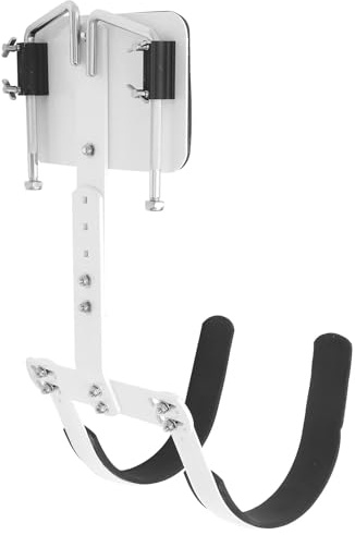 HOLIDYOYO Verstellbarer Snare Drum Carrier Aus Aluminiumlegierung Mit Schultergurt Weiß FüR Marschtrommel ZubehöR Perfekt FüR Marschkapellen Und Spielmannszug