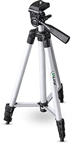 InLine 48002C tripode - Trípode (860g, Aluminio, Negro, Plata)